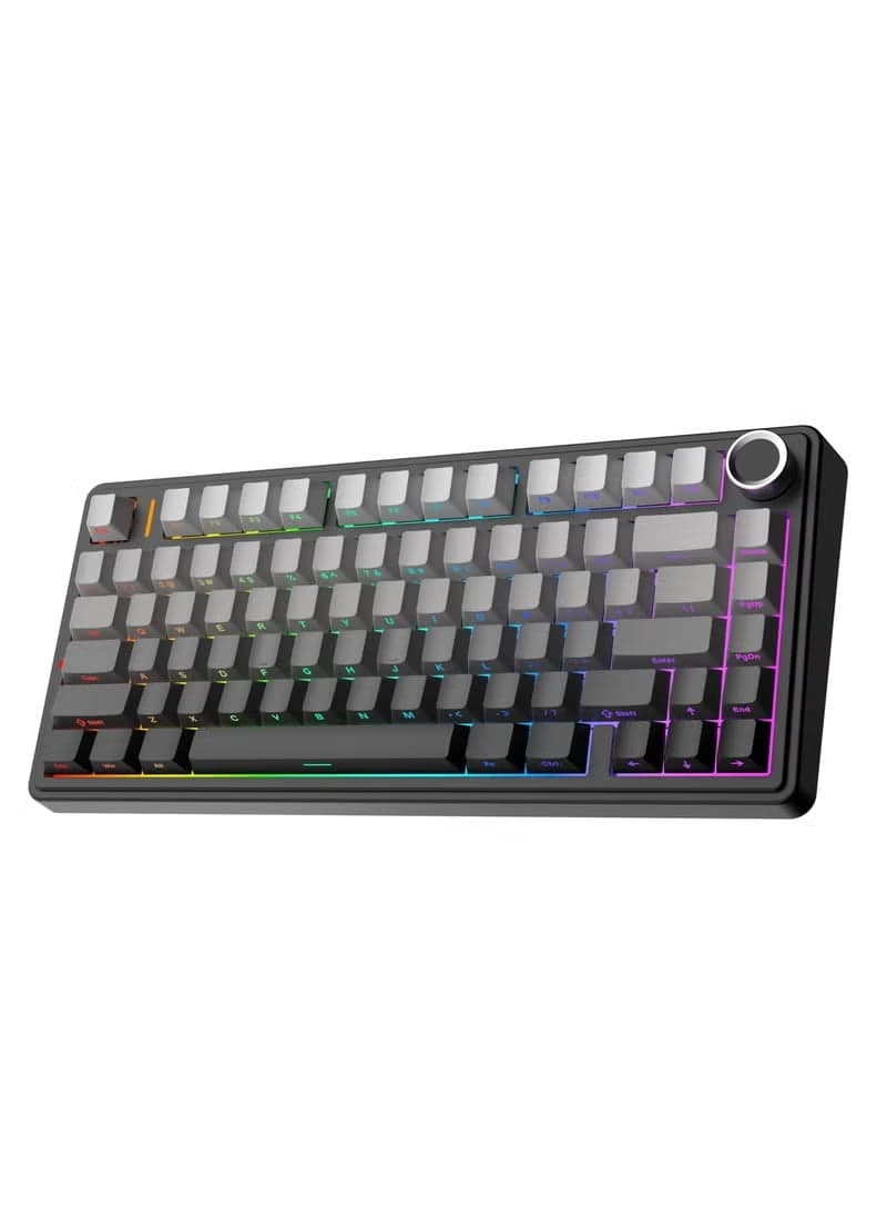 F75 Mechanical Keyboard Reaper Switch 75% Hot Swappable Gaming Keyboard Bluetooth/Wireless/USB-C
