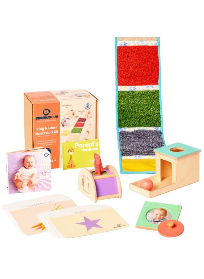 Montessori Learning Wooden Baby Toys Montessori Toys For 7+ Months Early Child Development,Sensory Toy And Fine Motor SkillsNew Born Baby ToyGifts For New Born Babies