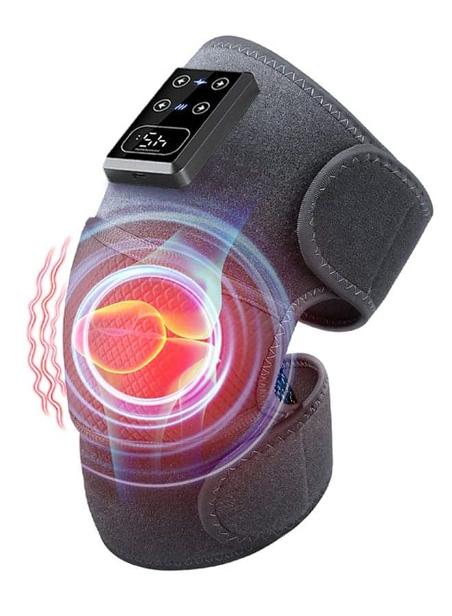 Electric Heating Therapy Knee Massager Shoulder Physiotherapy Leg Arthritis Elbow Joint Pain Relief Warm Knee Pad Brace Massage
