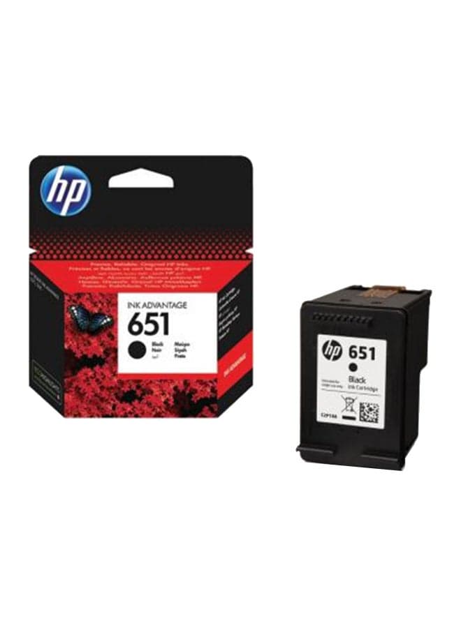 651 CZP10AE Original Ink Advantage Cartridge Black
