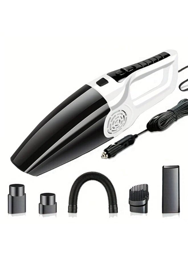 Rechargeable Handheld Car Vacuum Cleaner Wet Dry Cordless Mite Remover Portable Strong Powerful Suction For Home Automotives Dust Pet Hair Sofa Carpet Cleaning Computer