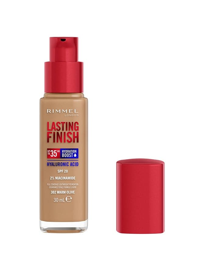 Lasting Finish 35 Hour Foundation 302 Warm Olive