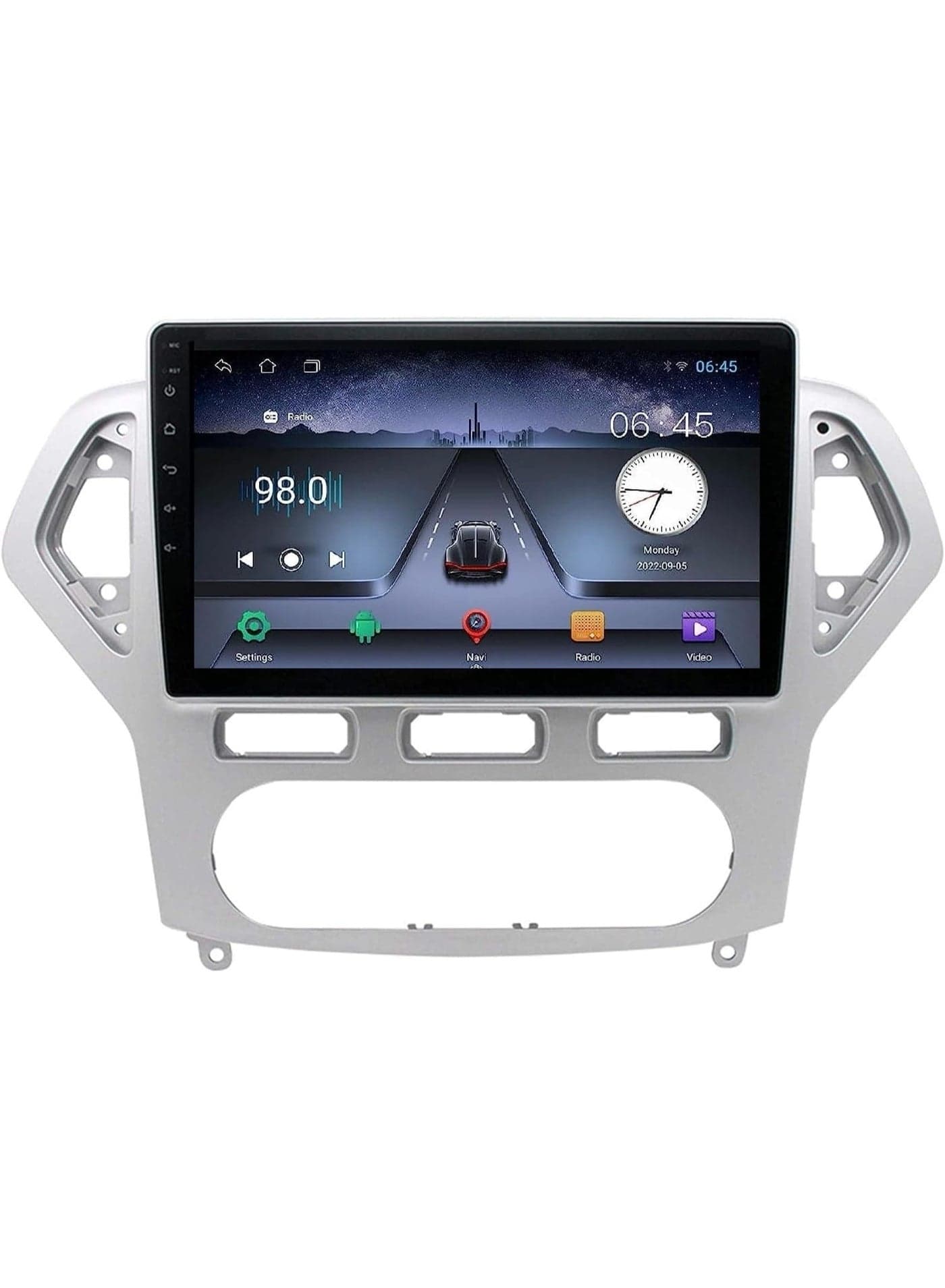 Android Car Stereo for Ford Mondeo 2007-2011 4GB RAM 64GB ROM Support Carplay, M-Link Wi-Fi BT, Radio GPS, 9 Inch IPS Touch Screen with AHD Camera Included