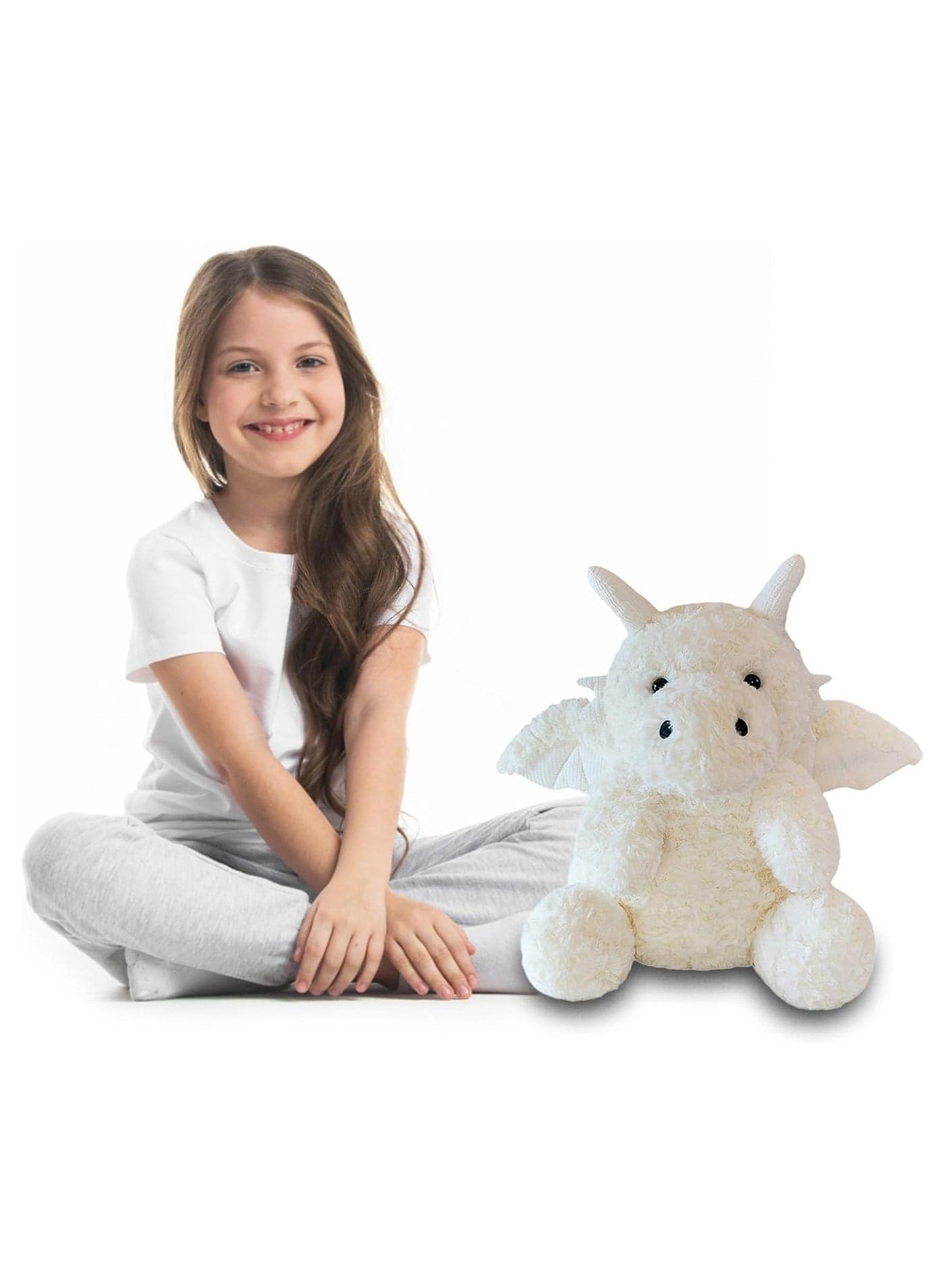 Little Flying Dragon Plush, Cute Stuffed Animal Plush Toy Adorable Soft Dragons Toy Plushies and Gifts Kawaii Fire Dragon Animal Plushies Toy
