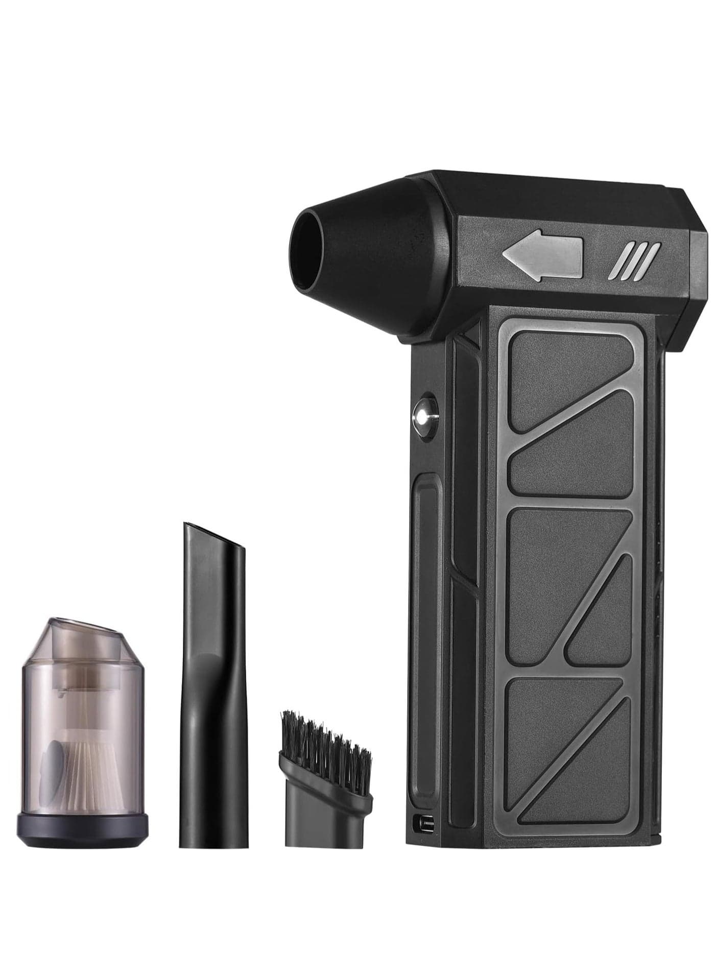 Jet Dry Mini Blower – a portable 130,000 RPM jet blower featuring a powerful super jet fan with adjustable speeds. This rechargeable, cordless device doubles as a car dryer, equipped with a high-capacity battery and Type-C fast charging support