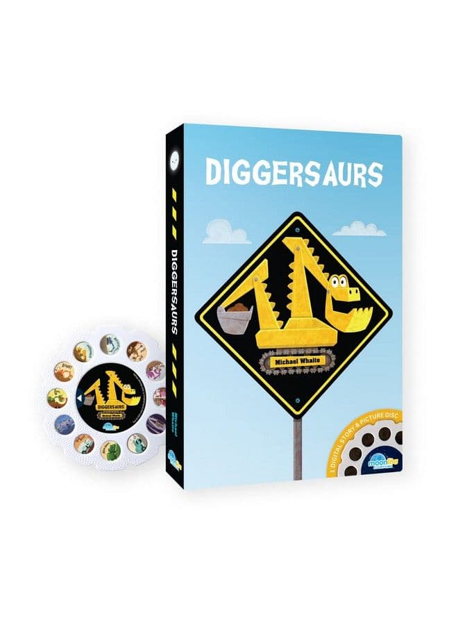 Storytime Diggersaurs Storybook Reel A Magical Way To Read Together Digital Story For Projector Fun Sound Effects Toddler Early Learning Gifts For Kids Ages 12 Months And Up
