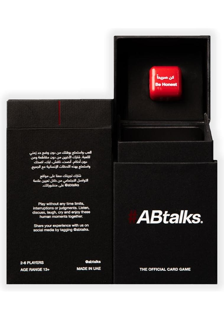 ABtalks Card Game | Fun & Entertaining Playing Cards for Family & Friends