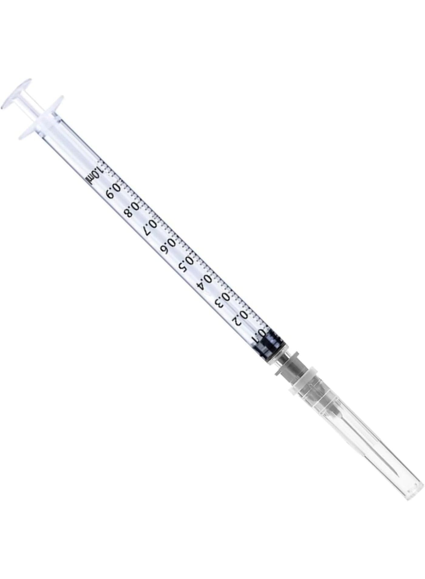 Pack Of 10s 1Ml Sterile Syringe Luer Slip With Needle 27Gx1