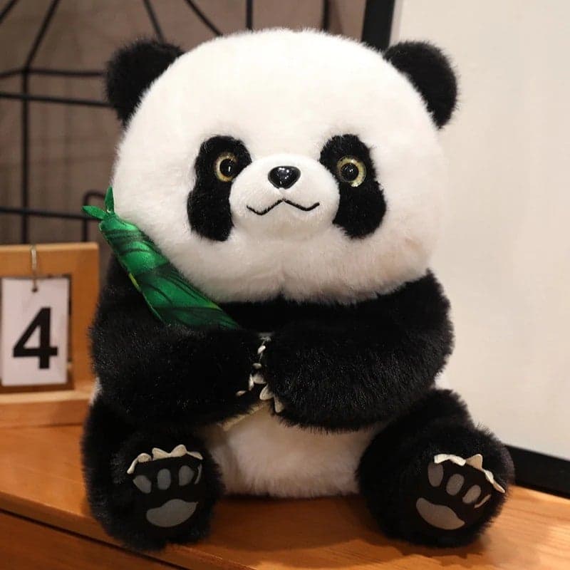 Adorable Giant Panda Stuffed Animal Toy from China – Soft Plush Bamboo Shoot Lover, Perfect Cuddly Gift for Kids and Panda Fans