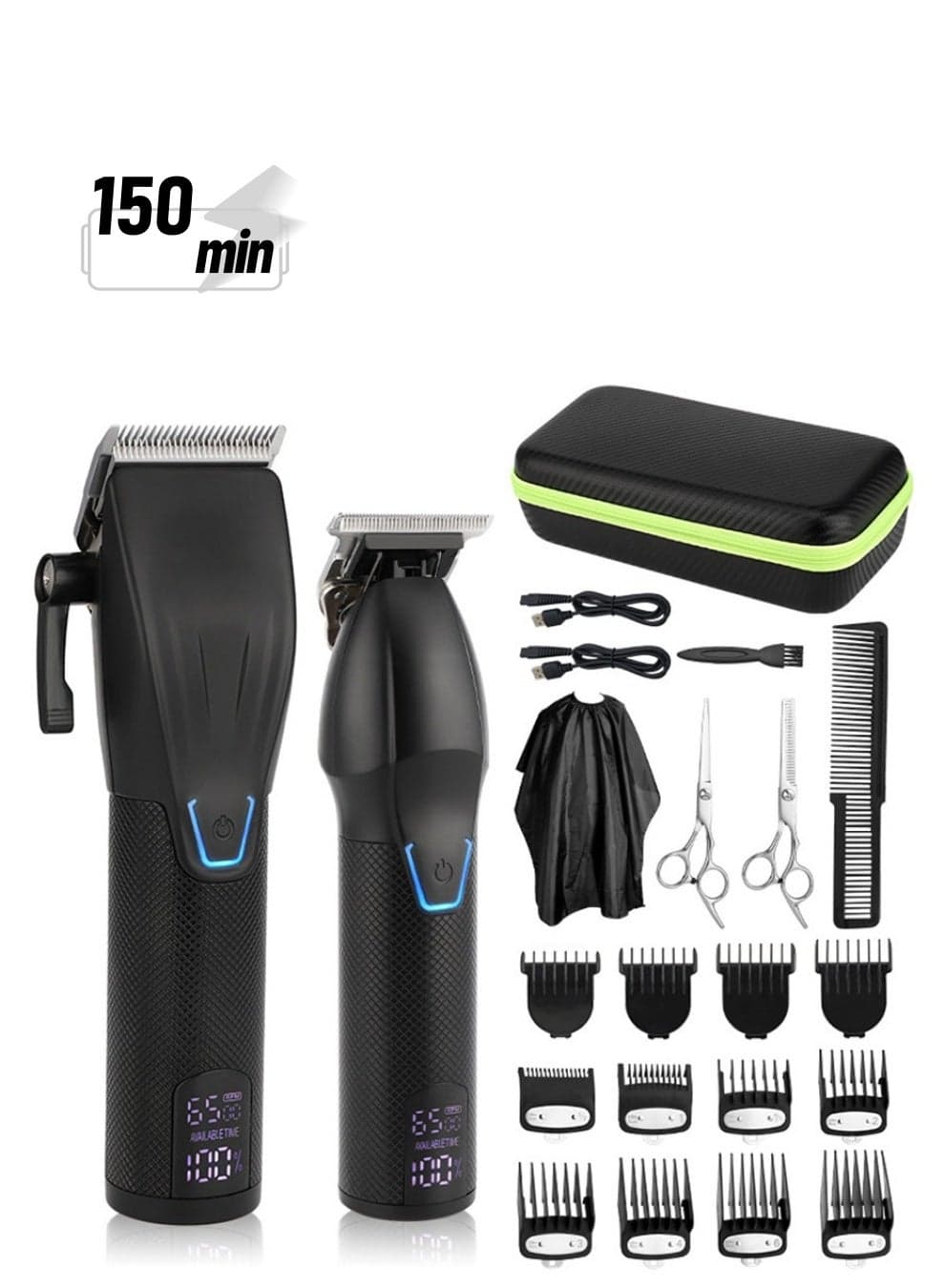 21 in 1 Hair Clippers for Men Professional Hair Cutting Kit Beard Trimmer Barbers Men Rechargeable Grooming Kit