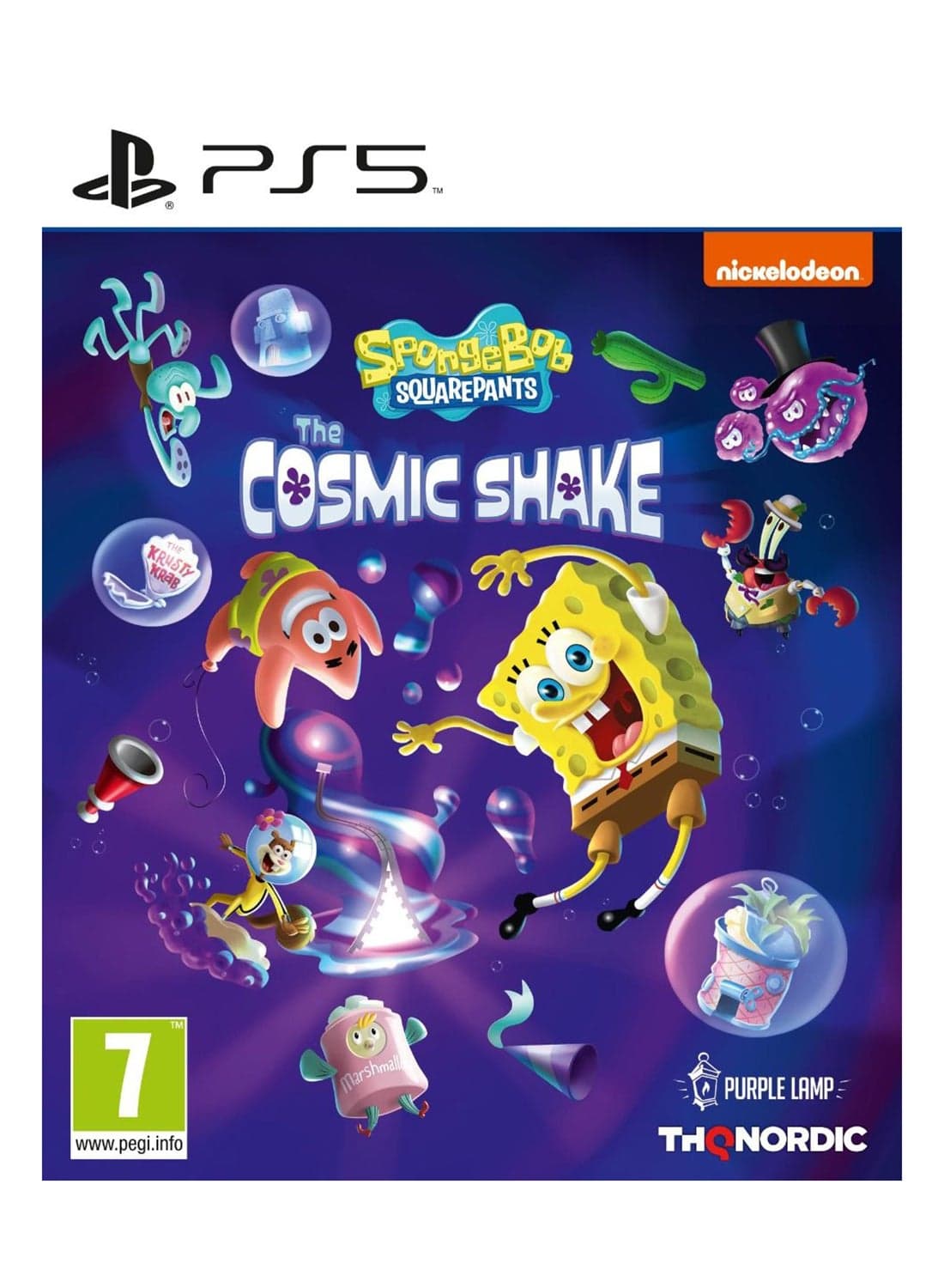SpongeBob SquarePants : The Cosmic Shake PEGI - playstation_5_ps5