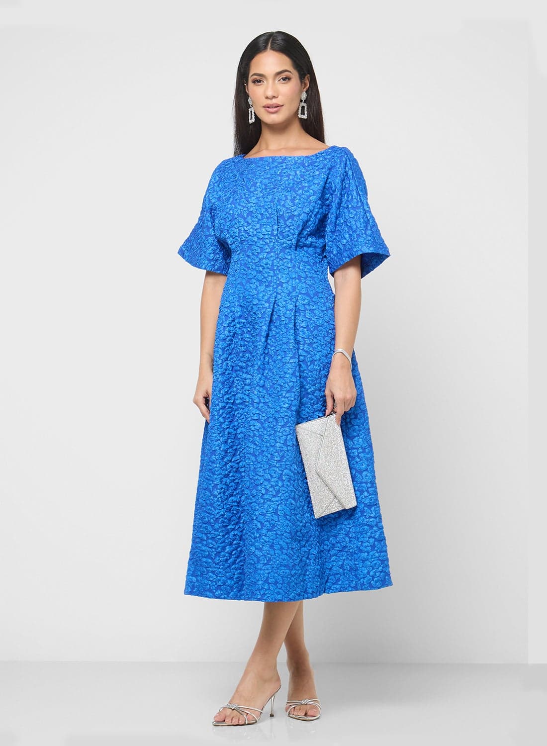 Yasdazly Crew Neck Maxi Dress