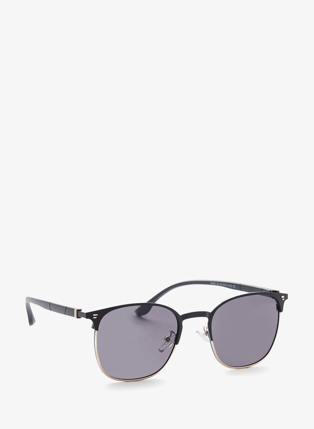 Polarized Lens Clubmaster Sunglasses