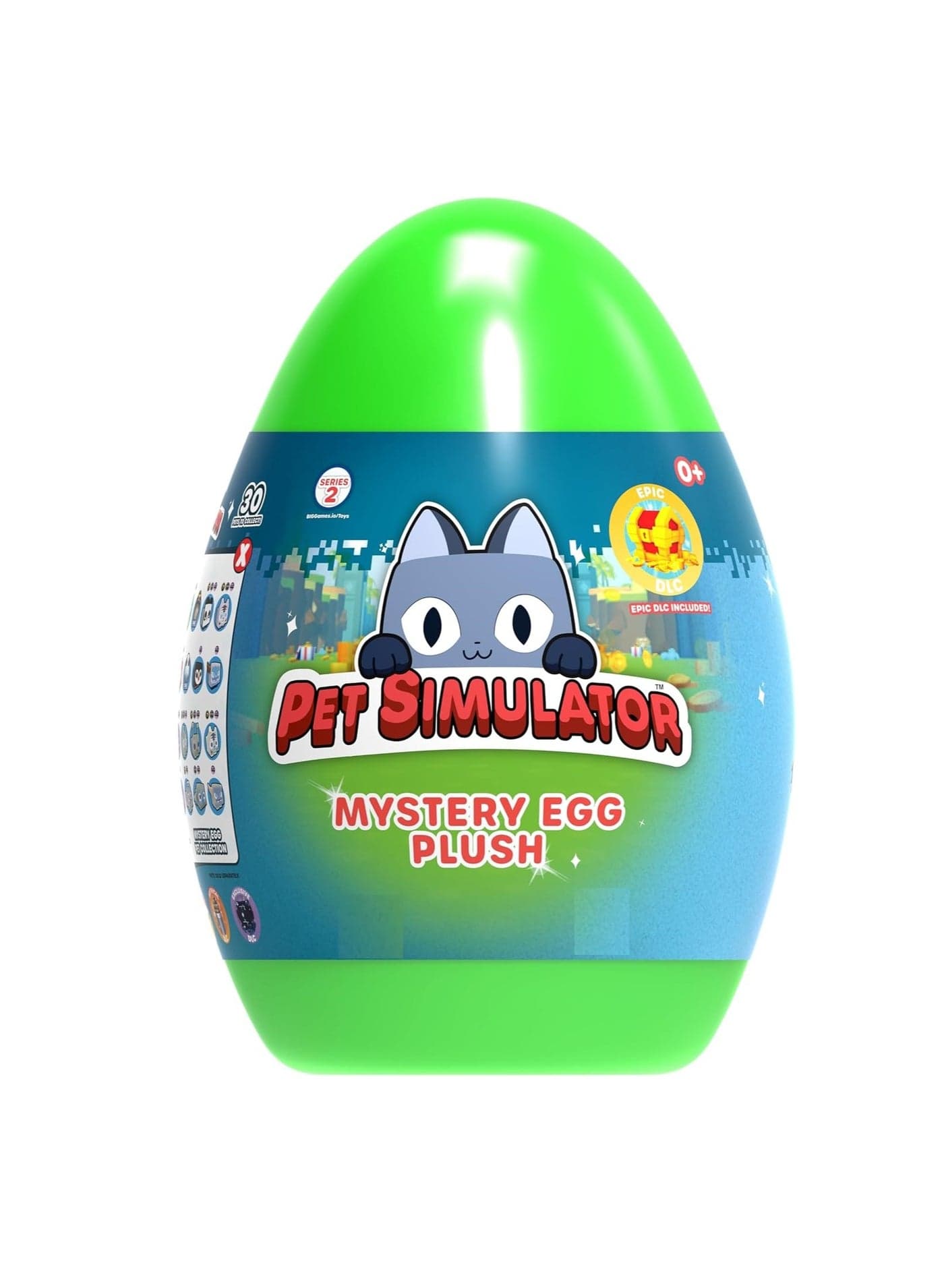 Pet Simulator X Plush Mystery Egg S2, Assorted / 1 Piece Only