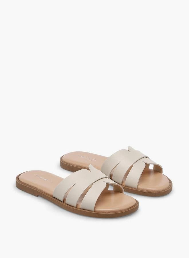 Flora Bella Girls Slip-On Flat Sandals