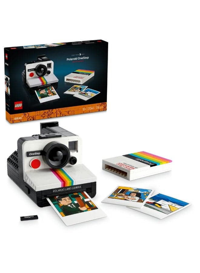 Ideas Polaroid OneStep SX-70 Camera Adults Set 21345 (Age 18+, 516 Pieces)