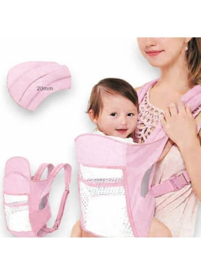Baby Carrier Newborn to Toddler, 4-in-1 Infant Carrier Ergonomic Adjustable Holder Portable Convertible Front and Back Backpack Carry for Infants Toddlers Babies 0-36 Months, 0-15kg, One Size Fits All (Madame de Pompadour)