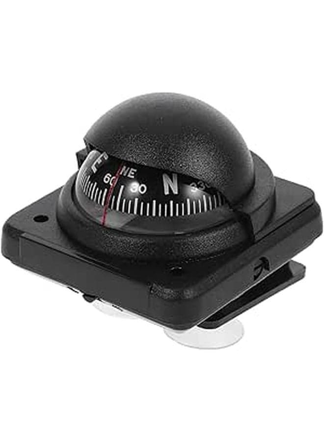 Adjustable Magnetic Declination Automotive Dashboard Compass for Car Navigation