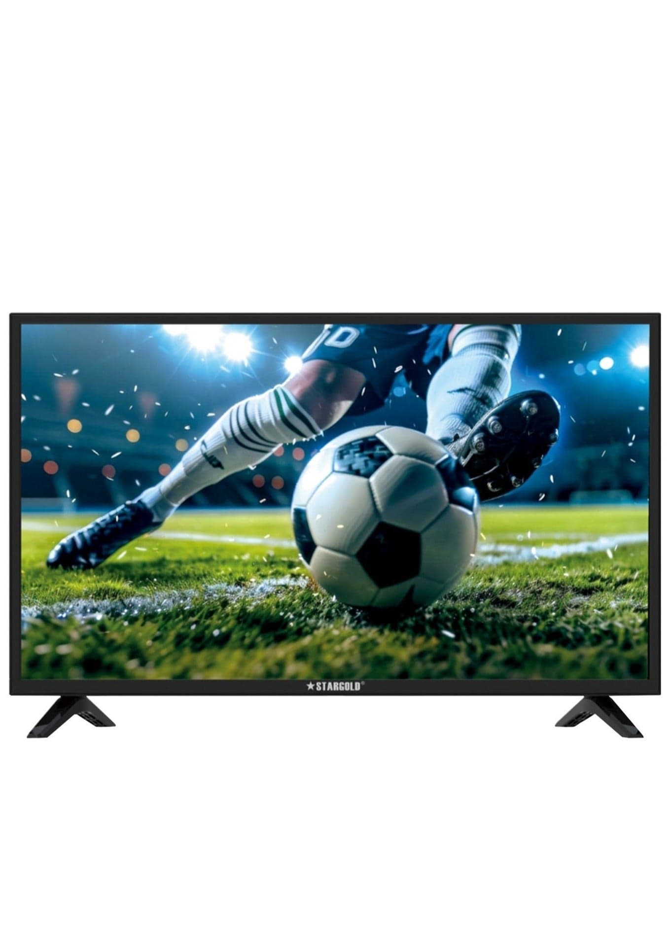 STARGOLD 24 Inch LED TV HD Ready AC DC 12V Portable Television for Caravan Truck Boat 24 Inch Smart TV Alternative Slim 24 TV with HDMI VGA USB Multimedia Energy Saving True Color Small 24 Inch Television for for Home & Caravan