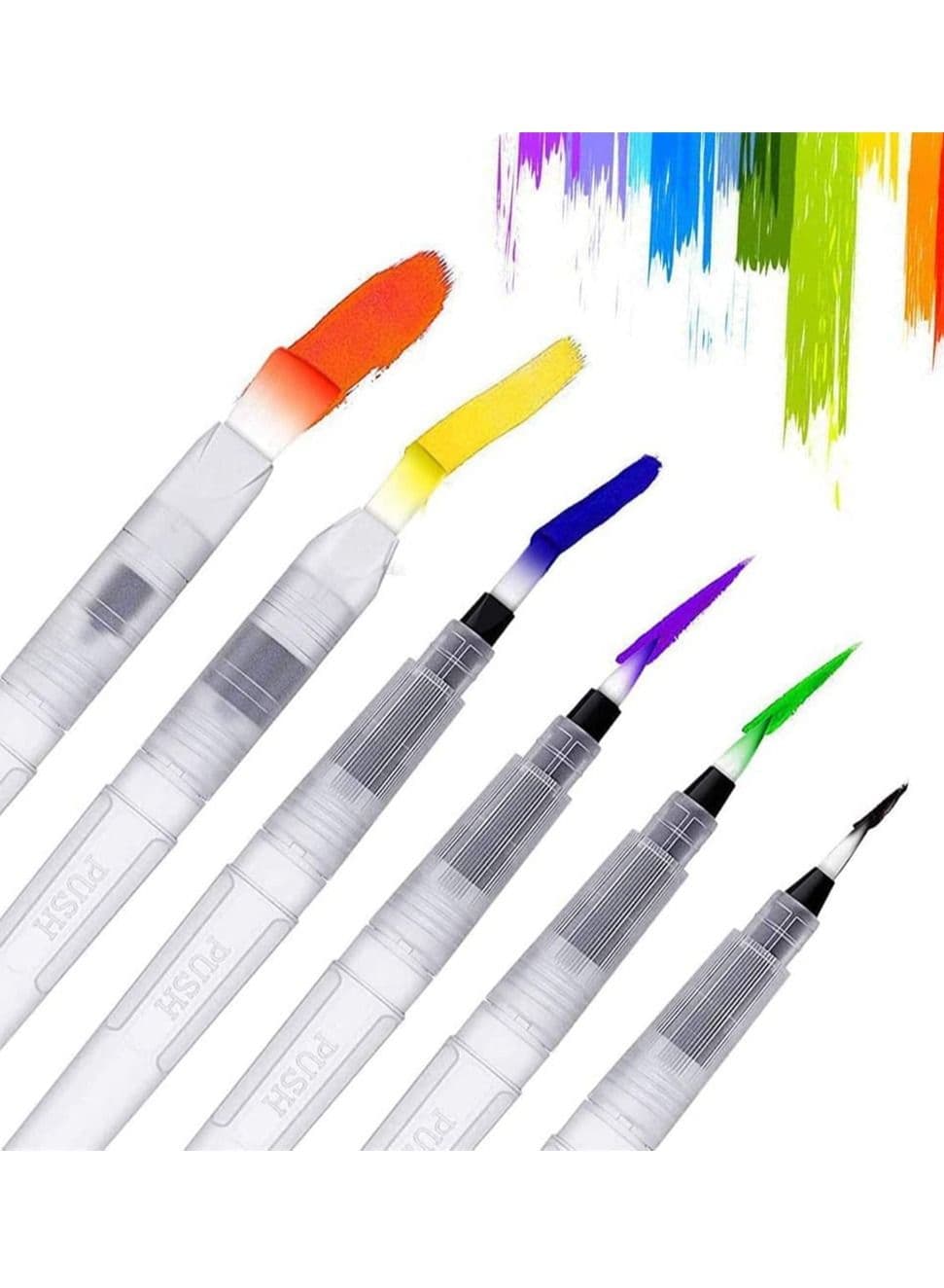 Artist Paint Brush Pen for Watercolor Painting Water Soluble Pencils Markers Solid Colors or Powdered Pigment