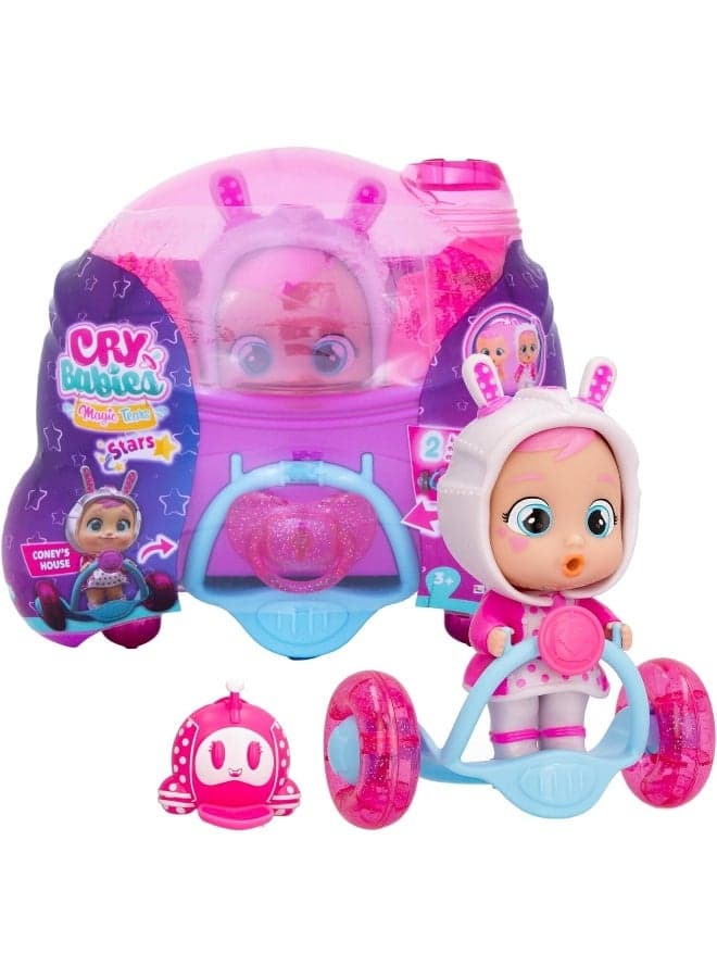 Cry Babies Stars Coney's House | Collectable Figure | Cries Real Tears