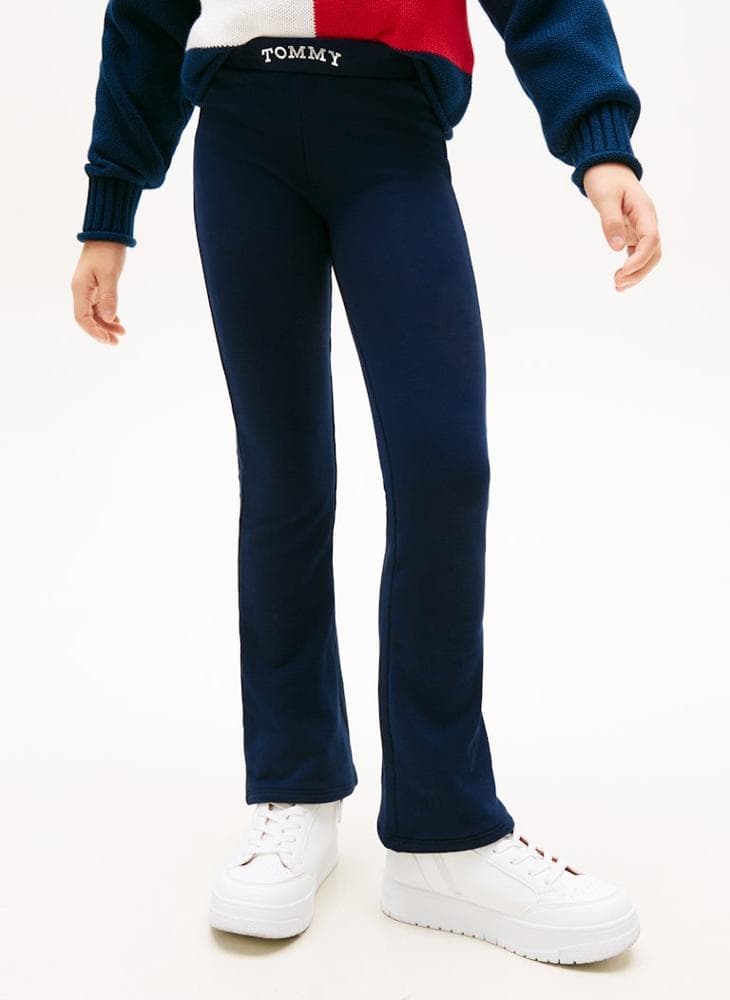 Kids Tommy Foil Flare Legging
