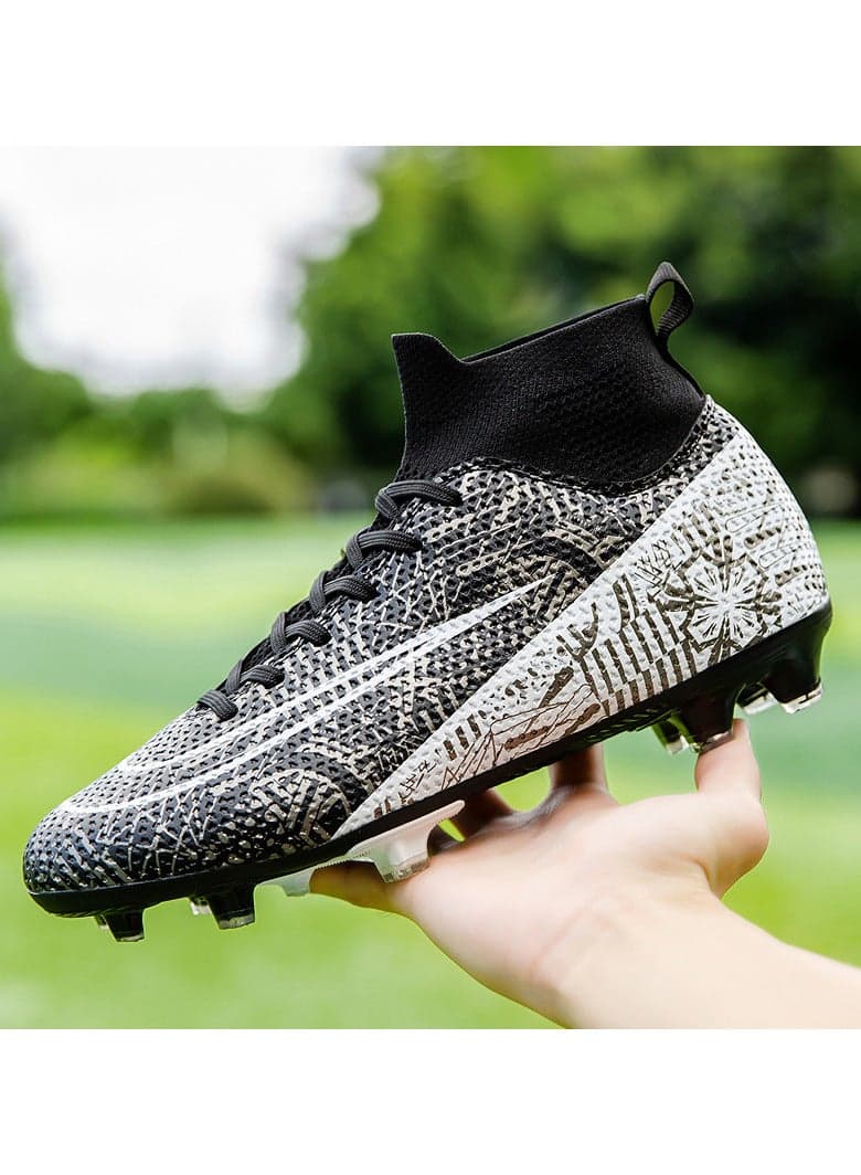 Football Boots for Men Women, Unisex-Adult Football Shoes Sneakers, High Ankle Non-Slip Training Sneaker, Athletics Football Soccer Shoes for Youth Students