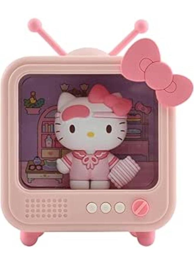 Hello Kitty & Friends Light-Up TV Series Battery Operated - Hello Kitty | Collectible Figure | Sanrio Characters | Display Figure | Perfect Gift for Collectors and Kids Asst.