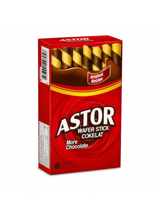 Chocolate Filled Wafer Rolls Sticks