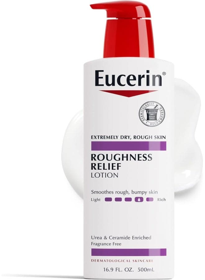 Roughness Relief Lotion - Full Body Lotion for Extremely Dry, Rough Skin - Pump Bottle White 500ml
