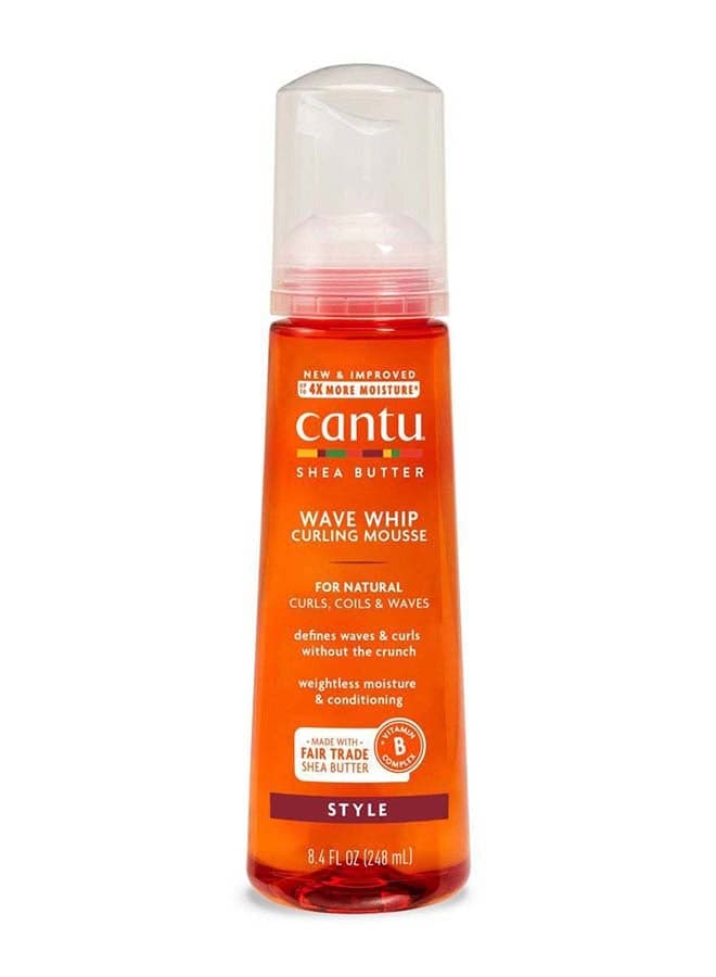 Shea Butter For Natural Hair Wave Whip Curling Mousse Multicolour 248ml