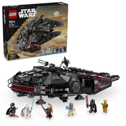 Star Wars The Dark Falcon Building Toy for Kids 75389 (Age 10+, 1579 Pieces)