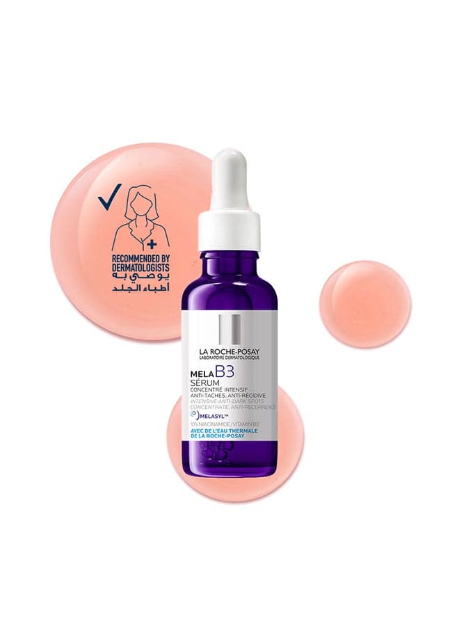 Mela B3 Niacinamide Face Serum; Dark Spot Corrector with Melasyl Anti-Aging Technology; Treats Pigmentation; Sun Spots, and Acne Marks for All Skin Types 30ML