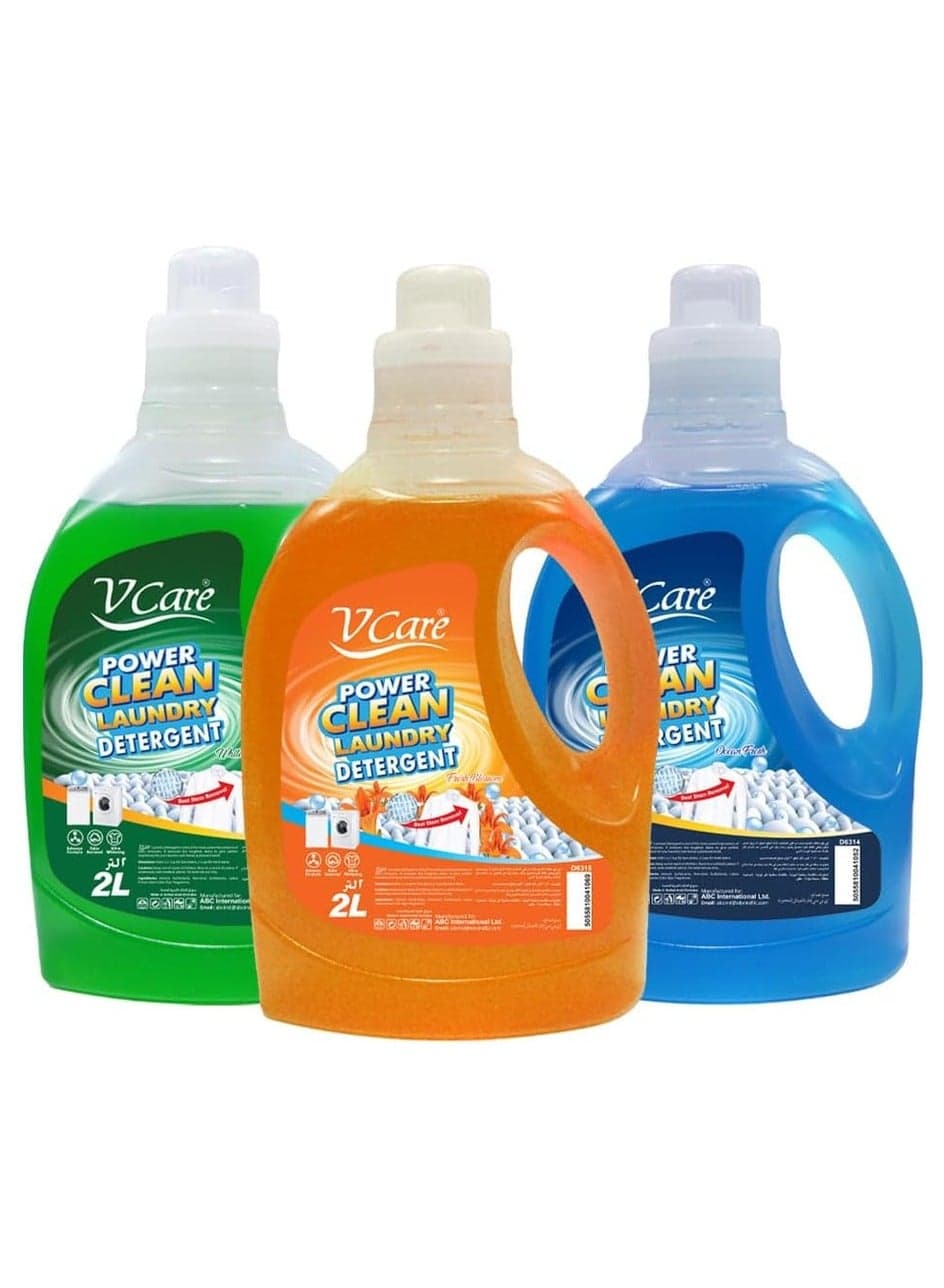 Assorted Laundry Detergent Liquid