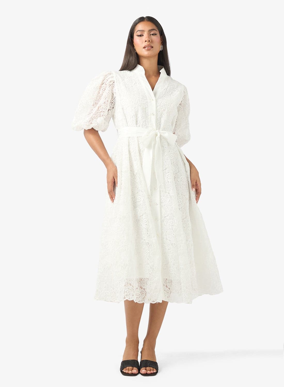 Lace Shift Dress