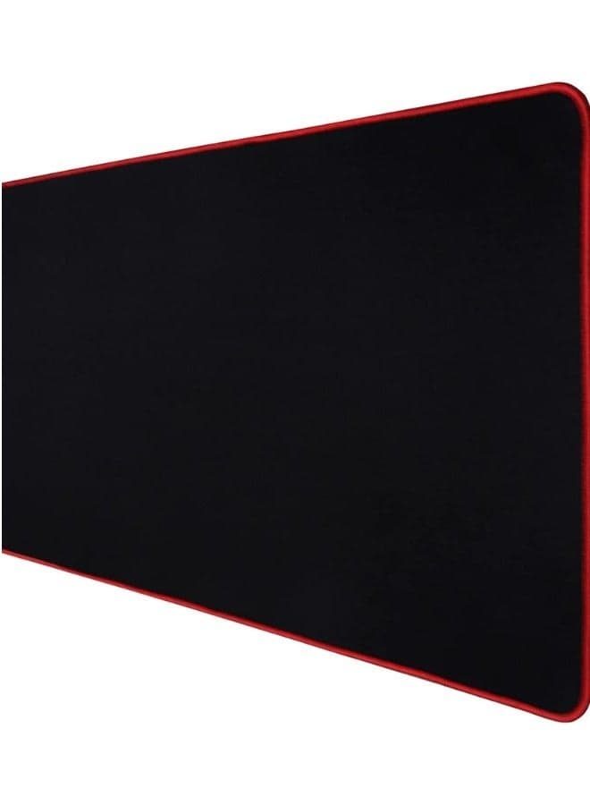Large Mouse Pad Extended Gaming Non-Slip Rubber Base Office Desk Keyboard Mouse Pads Black