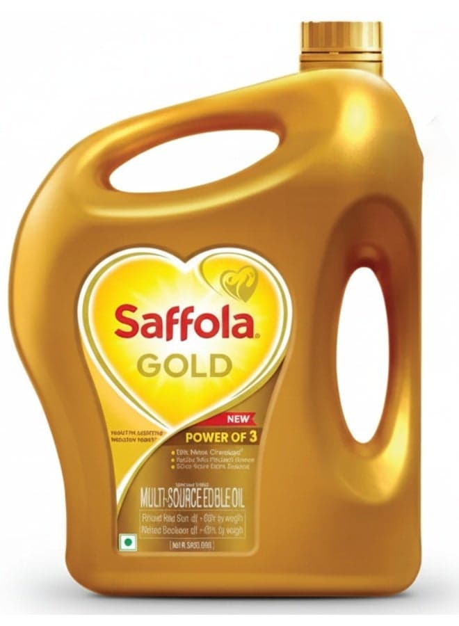 Gold Power of 3 Multi Source Edible Oil 5L
