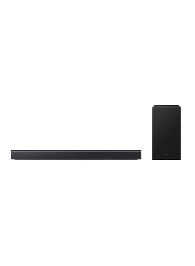 B-series Soundbar, B450F, 2.1 ch, Subwoofer, 2.1ch Sound, Dolby Audio / DTS Virtual:X, Bass Boost, Adaptive Sound (2025 - UAE Version) HW-B450F/ZN Titan Black