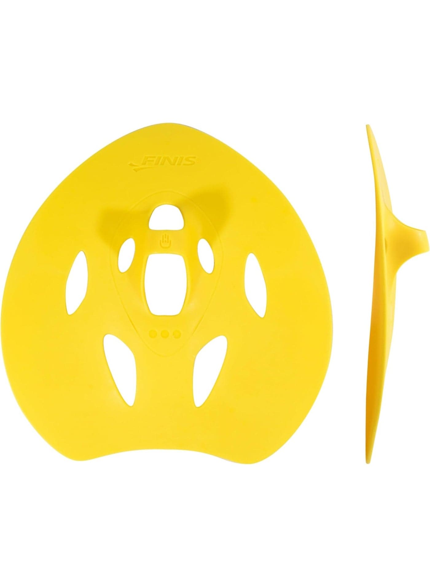 Manta Swim Training Paddles - Strapless Design for Stroke Technique - Floating Hand Paddles - Build Strength - Large