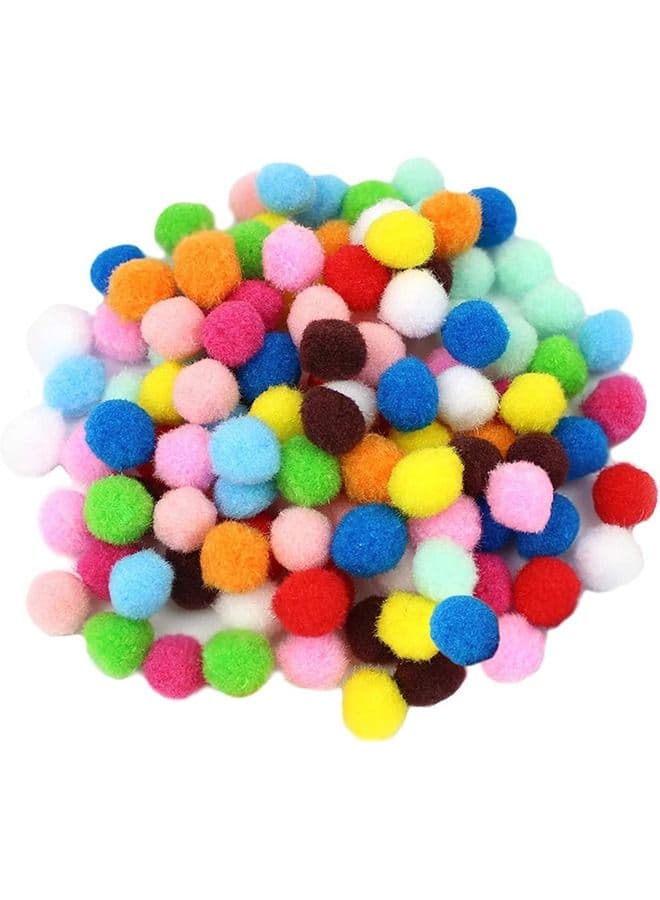 2000pcs Pom Poms Balls Multicolor Pompoms for Kids DIY Art Creative Crafts Decorations
