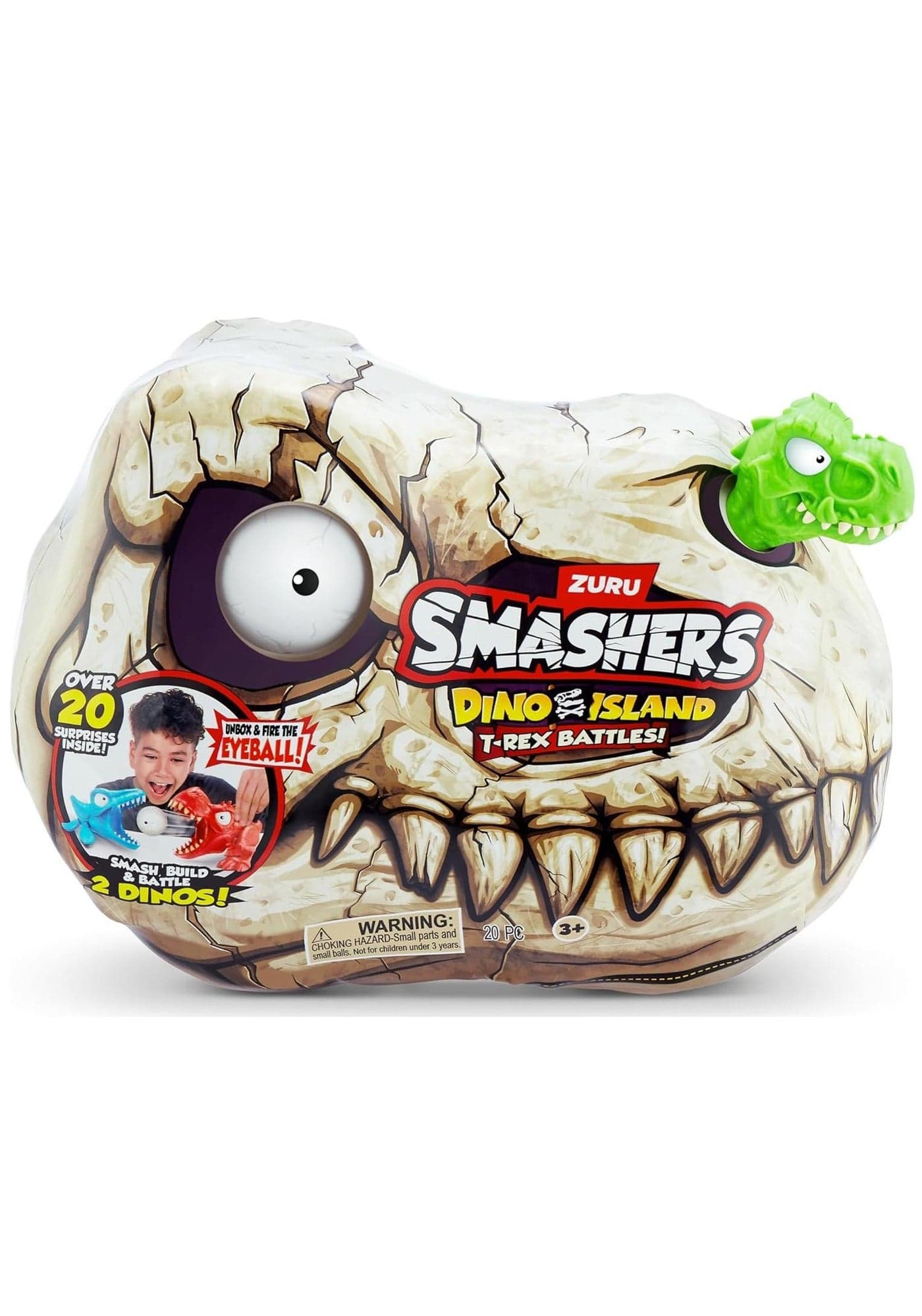 Smashers Dino Island T-Rex Battle Playset