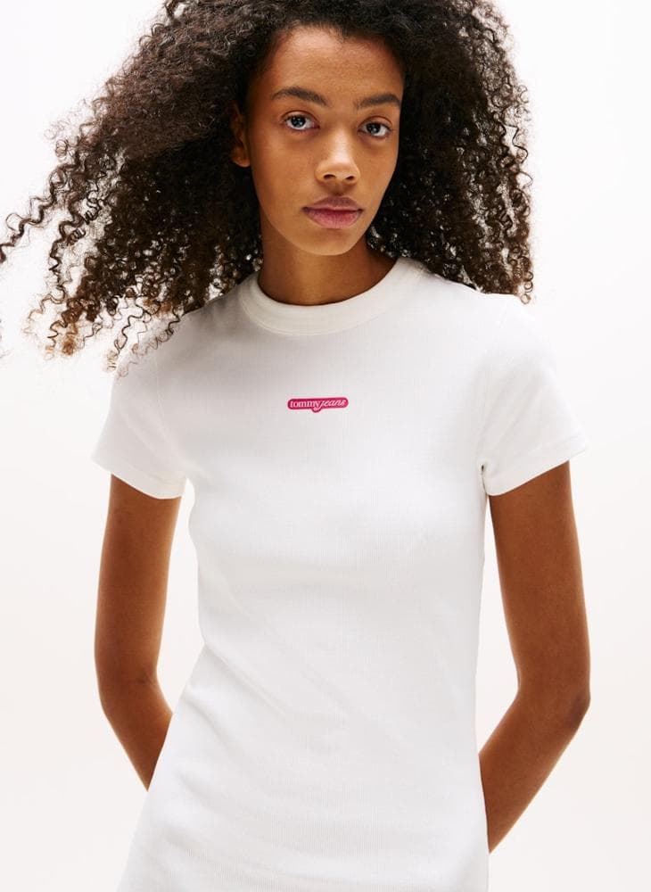 Logo Script Mini T-Shirt Dress
