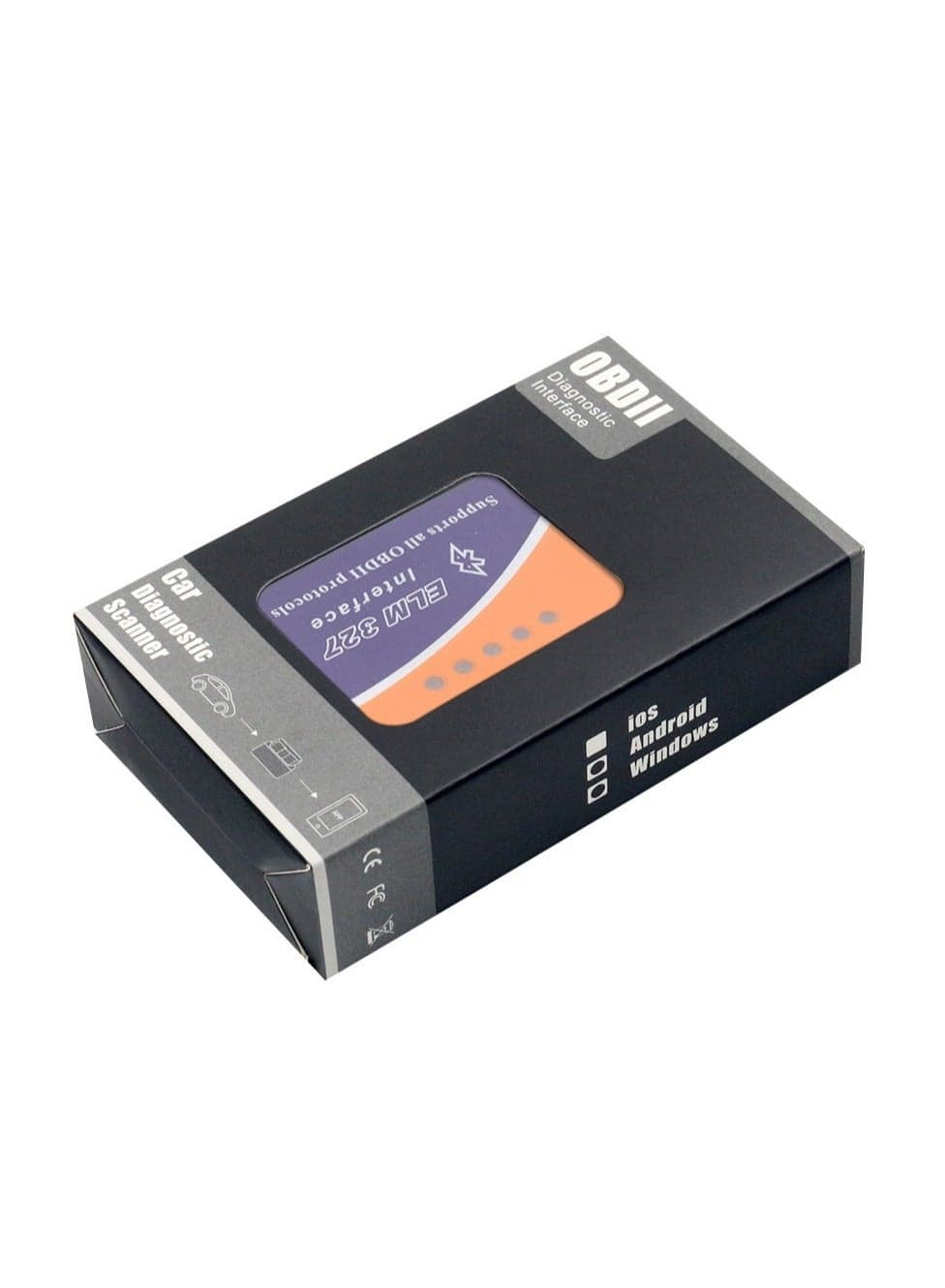 Wireless ELM327 OBD2 Auto Car Scanner Adapter