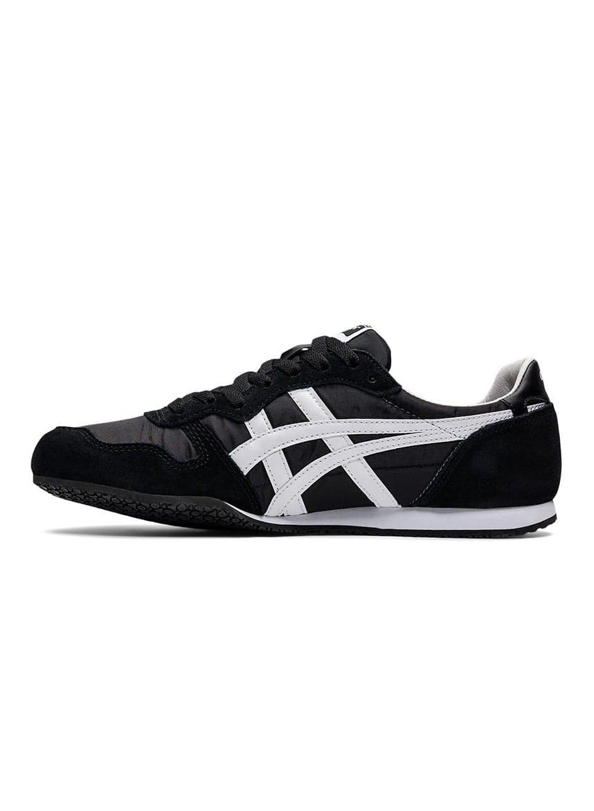 SERRANO Men and Women Casual Athlesiure/Colorblock Sneakers Shoes Black/White
