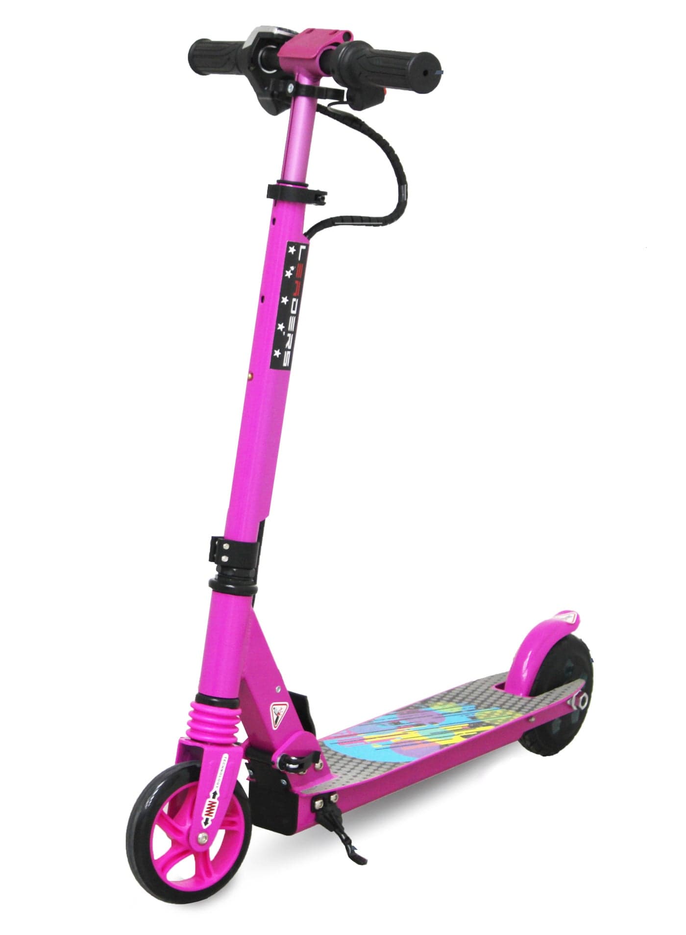 Kids E-Scooter, 180W 24V, 18Km/H Max Speed, 18Km Range, 5.5" Tires, 100Kg Load, Quick Charge, Hand Brake