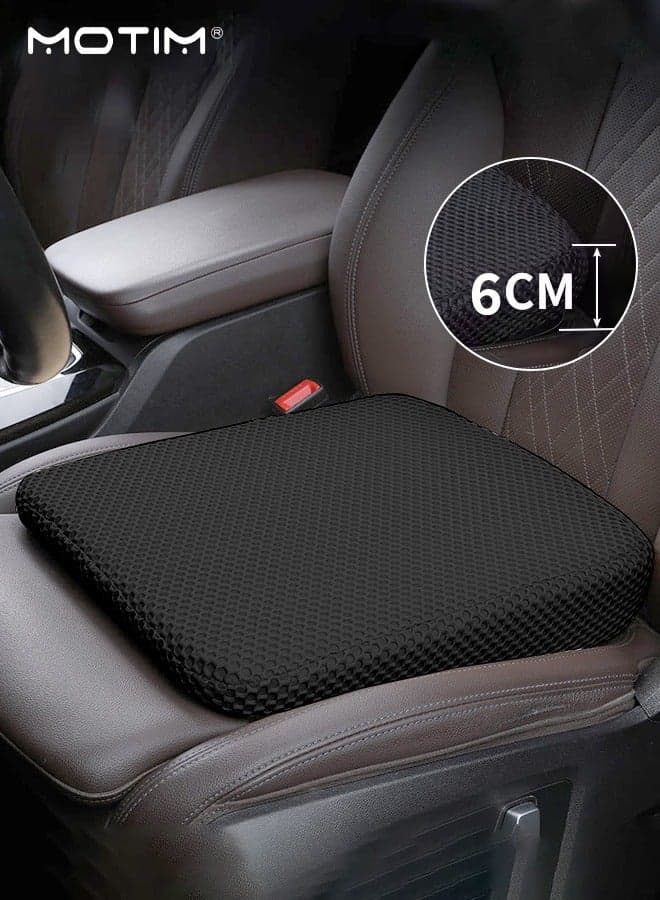 Car Weadge Seat Cushion, Portable Car Seat Cushions for Driving, Effectively Increase The Field of View By 6cm, Sciatica & Hip & Coccyx Pain Relief Desk Chair Cushion, for Car Office Home