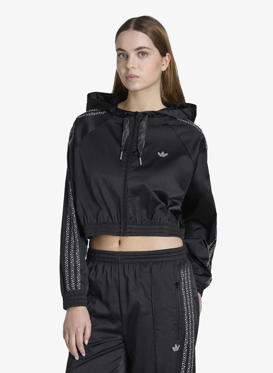 Pearl Cropped Hoodie