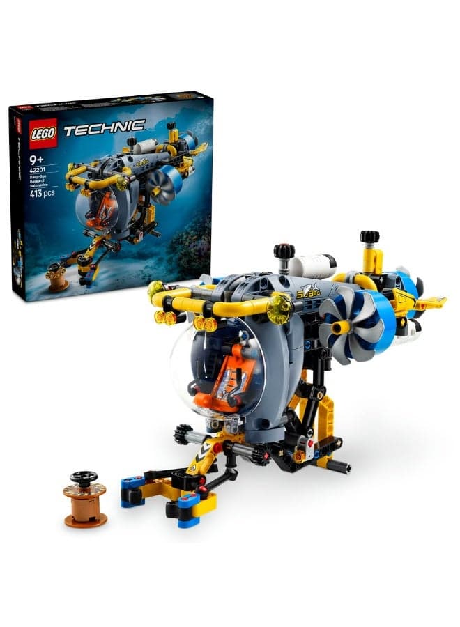 Technic Deep-Sea Research Submarine Building Toy 42201 (Age 9+, 413 Pieces)