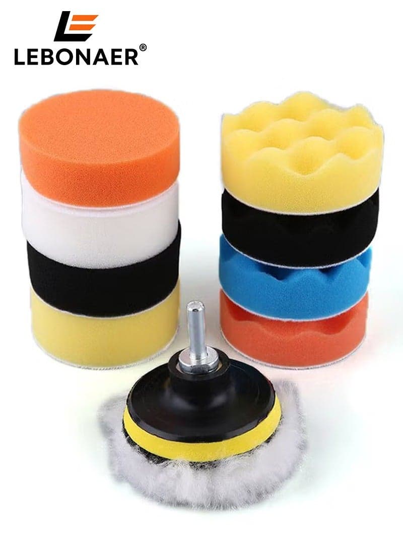 Car And Headlight Polishing Sponge Set
