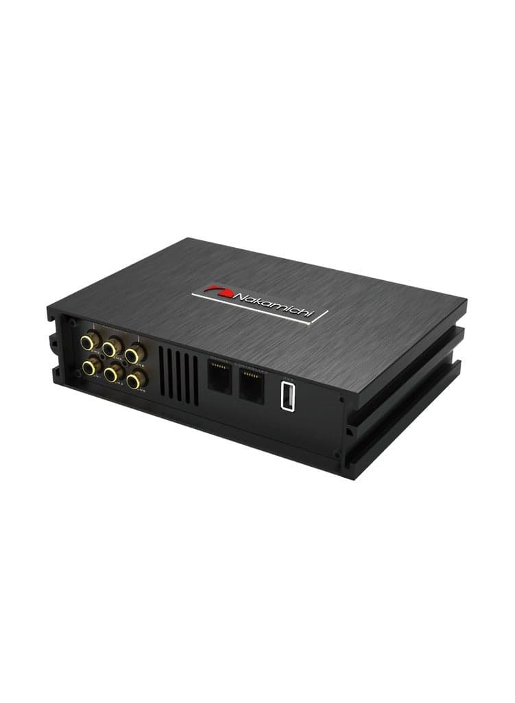 Nakamichi NDSE100A 6-Channel Digital Sound Processor – 31-Band EQ, 4×50W Max Power, USB & Bluetooth Audio, 20Hz–40kHz